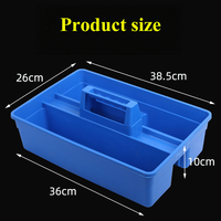 Boîte à outils vétérinaires portable en plastique pour fermes porcines, neuve, avec rangement suspendu, panier à outils agricoles très rentable