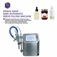 Ligne de production de machines de remplissage semi-automatiques pour sauces cosmétiques, facile à utiliser, équipement de remplissage de bureau à capacité réglable