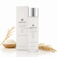 Soins de la peau coréens OEM, niacinamide, panthenol, eau de riz, tonique hydratant naturel au lait de riz pour le visage, peaux sujettes à l'acné