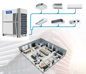 Système de climatisation VRV VRF HVAC, climatisation centrale pour usage domestique et commercial, climatisation multizones, application Wifi - Product Image 4