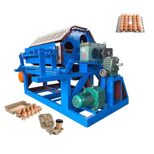 Cheaper Price Waste Paper Pulp Egg Tray Carton Machine Production Line With Dryer