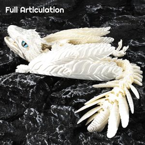 Wyvern à Plumes Articulé Imprimé en 3D, <span class=keywords><strong>Dragon</strong></span> Fidget, Animaux de Maternité CN - Product Image 6