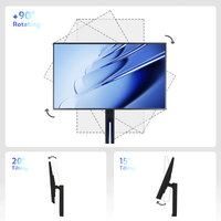 Écran d'affichage numérique intelligent sur pied pour la publicité dans les centres commerciaux et les commerces de détail
