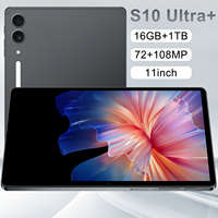 S10Ultra + Ultimate: 8 Gen3 (10 inti), 16GB + 1TB, Android 14, 72MP/108MP, baterai 8800mAh, HD + 5G 11 "2560*1600