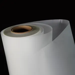 Rotolo di pellicola a trasferimento termico opaco DTF personalizzato 60cm x 100m doppia faccia DTF buccia calda o fredda per tela