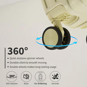 Maleta Rígida ABS Ligera y Duradera con Ruedas Giratorias, Portavasos y Puerto de Carga USB para Viajes, Precio Económico, Ideal para Regalo - Product Image 4