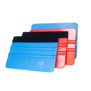 Xe Phim Điện Thoại Di Động Phim Cửa Sổ Phim Công Cụ Vinyl Nhựa Scraper Squeegee Với Mềm Cảm Thấy Cạnh Cửa Sổ Kính Cảm Thấy Squeegee - Product Image 3