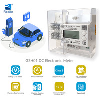 Medidor de Energía CC DZG GSH01 para Cargador de Vehículos Eléctricos, con Certificación PTB+MID+LNE+CE, Clase B, Medidor de Energía Inteligente con Certificación ETL para Estaciones de Carga CC