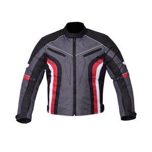 Ropa deportiva de diseño OEM, chaquetas textiles impermeables para motocicletas de carreras, equipo transpirable protegido con Cordura, opciones de talla grande - Product Image 1