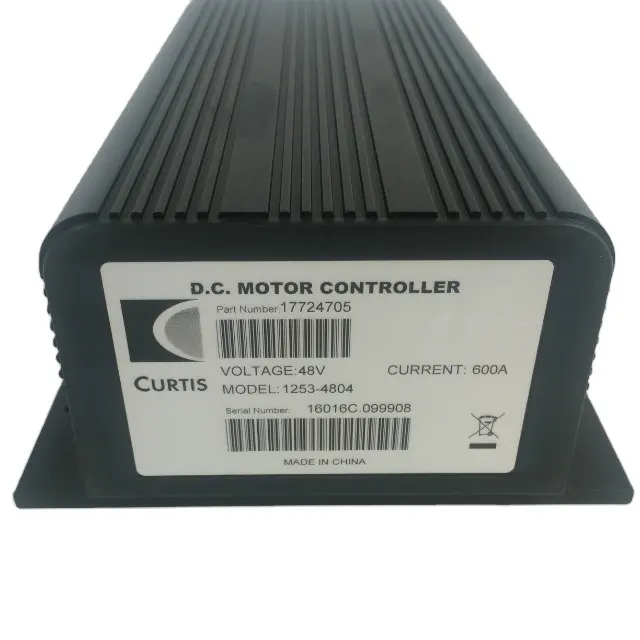 Venta caliente carretilla elevadora Pats carrito de golf controlador de motor Curtis carretilla elevadora controlador 1253-4804(600A) CURTIS 1253-4804