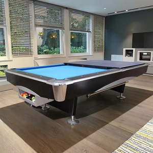 Table de billard américaine personnalisable TENGBO Pro 2025, 8 pieds/9 pieds, 4e génération, cadre en bois massif, 3 pièces, poches en cuir, utilisation en intérieur, TB-K2 - Product Image 4