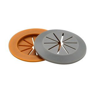 Round Cable Hole Cover PVC Plastic <b>Adhesive</b> Desk Dustproof Decorative Cross Shape Office Hardware Accessory - Product Image 1