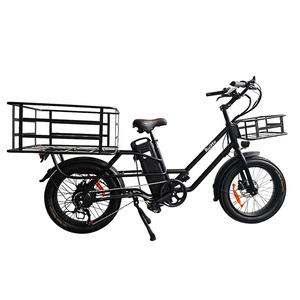 Ruihe K5 Cargo Bicicletas eléctricas Ebike Bicicletas 20 pulgadas Bicicleta eléctrica híbrida Fat Cargo Bike Electric - Product Image 2