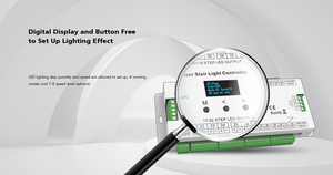 Skydance es32 32 bước cảm biến PIR + Ánh sáng ban ngày cảm biến cầu thang ánh sáng điều khiển Điều khiển ánh sáng 32 x (5-24)W - Product Image 6