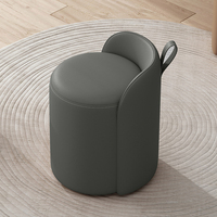 Fauteuil de loisirs moderne et compact, style minimaliste, pour salon, tabouret populaire et abordable, chaise en cuir de luxe léger pour la maison, vente en gros
