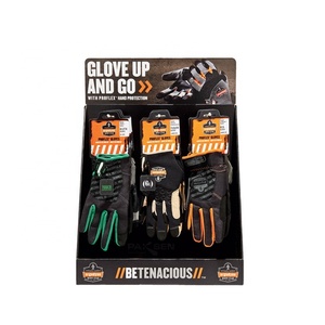 ชั้นวางโชว์สินค้าแบบตั้งโต๊ะพร้อมตะขอสำหรับถุงมือ ทำจากกระดาษแข็ง สำหรับโปรโมชั่นร้านค้า  ชั้นวางโชว์แบบแขวนสำหรับอุปกรณ์เสริม - Product Image 2