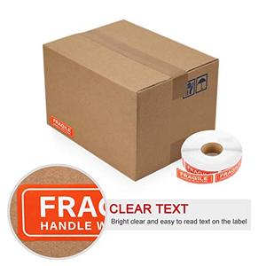 Fragile Warning Labels & Durable Stickers with Barcode for Household Products Packaging Shipping Warranty Protection - Product Image 6