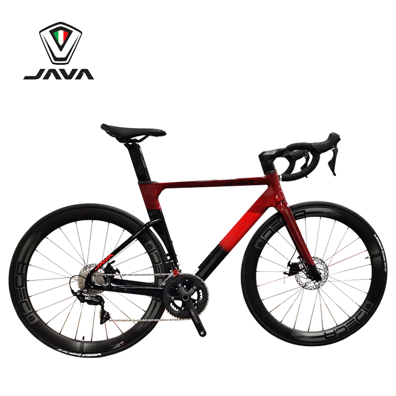 Java FUOCO J.AIR vélo de route en fibre de carbone 22 vitesses compétition vélo de course en carbone fil tirer pression d'huile frein à disque R7000