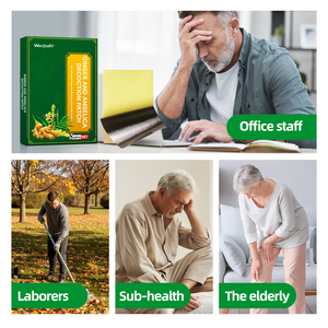 Patch analgésique à la décoction de gingembre et d'angélique, 8 pièces |   Thérapie magnétique par infrarouge lointain pour les douleurs musculaires et articulaires - Product Image 5