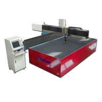 Machine de découpe CNC à Jet d'eau, découpeuse de tuyau, à 5 axes, tête de verre, pierre de cristal, découpe de plaques métalliques