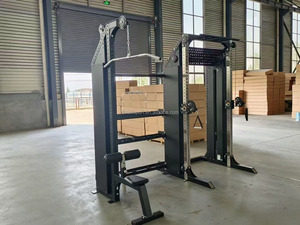 Machine Smith Modulaire Intégrée à Combinaison Libre, Fourniture d'Usine, Rack Extensible en Acier Épais 75*75, Équipement de Fitness pour Salle de Sport - Product Image 6
