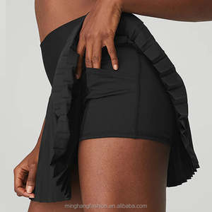 Rok olahraga ringan untuk wanita, rok tenis Golf Gym cepat kering, Rok olahraga ringan, nyaman, melar, kualitas terbaik - Product Image 6