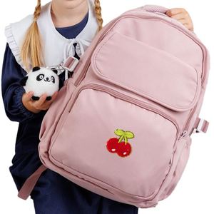 NOUVEAU Patch en chenille cerise à bords dorés brillants, thermocollant et adorable - Product Image 5