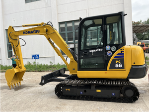 Mini Excavadora Usada de Alta Calidad PC56-7 con 1 Año de Garantía, Bomba de Motor y Sistema Hidráulico Completo - Product Image 3