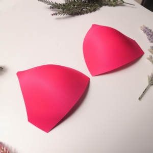 Cực đẩy lên dính áo ngực chèn đệm hai mặt dính Áo ngực cup chèn 2PC thiết lập phổ biến sử dụng áo tắm tam giác chèn - Product Image 2