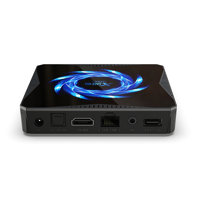 X96Q Max H616 Allwinner Chipset 4GB/32GB Dual Wifi Android 10 TV Box 4K Support IPTV Player