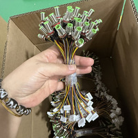 Connecteurs M12 5P mâle-femelle IP67 étanches en cuivre pour câble moulé, capteurs circulaires, connecteurs de câblage traversant le panneau