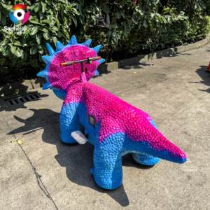 Parque de Dinosaurios, Juegos Infantiles Interiores y Exteriores, Atracciones Mecánicas de Dinosaurios para Niños, Dinosaurio Animatrónico Realista Simulado, Coche de Dinosaurio para Niños en Venta - Product Image 5