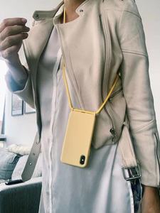 Sangle <span class=keywords><strong>Cordon</strong></span> Chaîne Téléphone Bande Collier Lanière Liquide Silicone Téléphone Cas pour <span class=keywords><strong>iPhone</strong></span> <span class=keywords><strong>12</strong></span> 11 <span class=keywords><strong>Pro</strong></span> XS <span class=keywords><strong>Max</strong></span> XR 7 8Plus Accrocher Carry Cover - Product Image 2