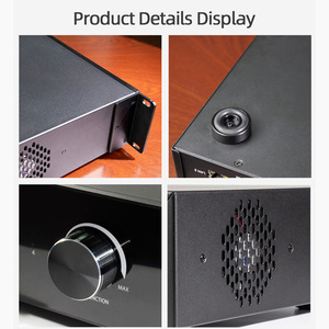 클라우디엑스 4존 미니 알루미늄 하이파이 네트워크 오디오 앰프 18x50W 16채널 (ARC/광/USB 입력) 홈시어터/레스토랑용 - Product Image 5