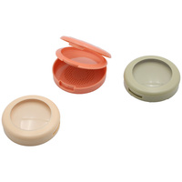 Boîte ronde à poudre multicolore Palette de fards à paupières personnalisée Boîte d'emballage d'ombres à paupières simple et double couche