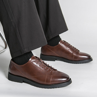 Nouvelle Arrivée 2026 – Chaussures Richelieu Classiques en Cuir PU pour Hommes, Style Habillé et Décontracté pour Affaires