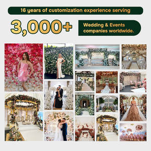 GNW 2026 藤の天井装飾 パーティー 結婚式装飾 造花センターピース 花 結婚式装飾 - Product Image 4