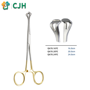 CJH Fournitures médicales vétérinaires Annexe Forceps Chirurgie Ureteral Tissue Forceps - Product Image 4