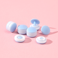 Logo bouton pression attaches boucles boutons pression en plastique rond durable bébé vêtements boutons pression pour vêtements