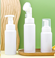 Botol plastik PET dengan pompa busa, botol busa kosmetik untuk kemasan pencuci wajah