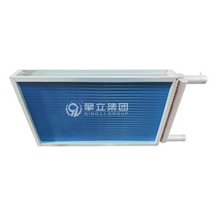 <b>Tube</b> <b>Heat</b> Exchanger Copper Finned Coil Water Cooling Industrial HVAC System - Product Image 2