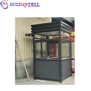 Cabine de sécurité moderne portable, petite maison de garde extérieure, structure en acier, coffre-fort de sécurité pour poste de garde - Product Image 5