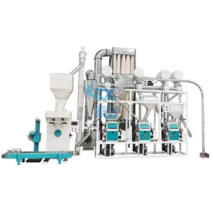 Wheat Flour Production Machinery 10ton/day Commercial Wheat Flour Production Line With Cleaning Machine