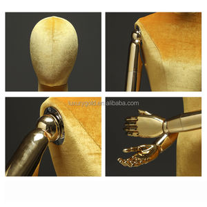 Haute qualité dames Femme Magasin femme Mannequin affichage velours demi-corps femme Mannequin pour les femmes - Product Image 3