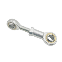 Rotule de direction robuste POSB8 POSB10 avec filetage mâle 1/2" 5/8" pouces, roulement de précision P6 chromé pour direction et liaisons