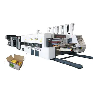 SYKM-F Máquina automática de colagem e dobramento de pastas retas para papelão ondulado