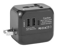 Penjualan laris adaptor steker/konverter internasional/adaptor daya universal untuk Eropa Inggris AS Australia