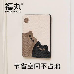 Planche à gratter pour chat Fukumaru résistante à l'usure, tapis à gratter pour chat anti-déchirure, planche à gratter murale verticale - Product Image 4