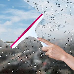 Glass Scraper Cleaning Tool With Soft Rubber Blade For Window And Mirror Easy To Use Manual <b>Squeegee</b> Green Color - Product Image 3