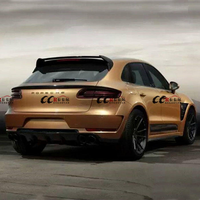 Kit carrosserie large de haute qualité pour Porsche Macan, lèvre avant, diffuseur arrière, jupes latérales, passages de roue, aileron, lifting